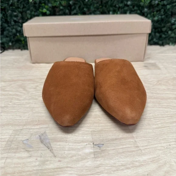 Madewell The Remi Mule In Suede - W8 - Picture 2 of 9